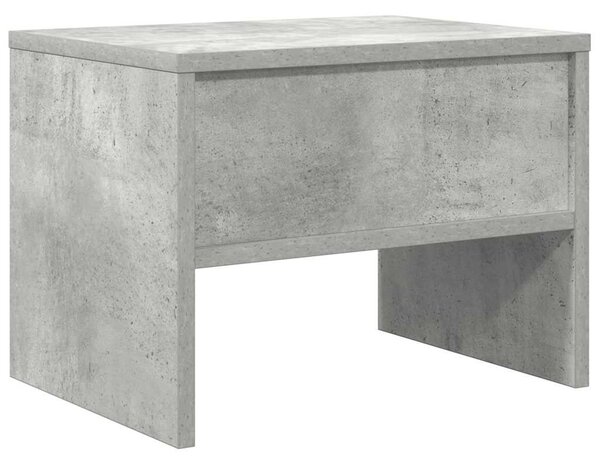 Betonszürke szerelt fa éjjeliszekrény 40 x 30 x 30 cm