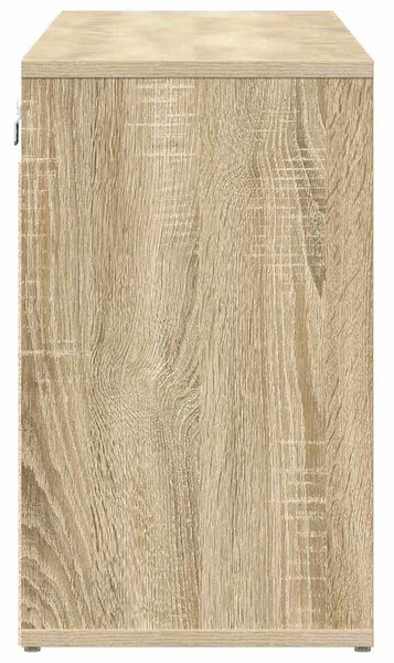 Cipősszekrény polcokkal sonoma tölgy 103 x 30 x 51 cm Faanyag