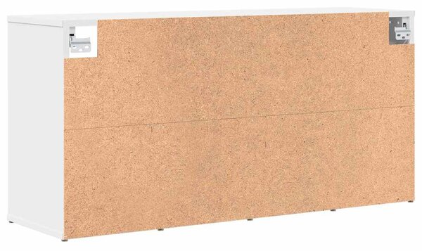 Cipősszekrény polcokkal Fehér 103 x 30 x 51 cm Faanyag