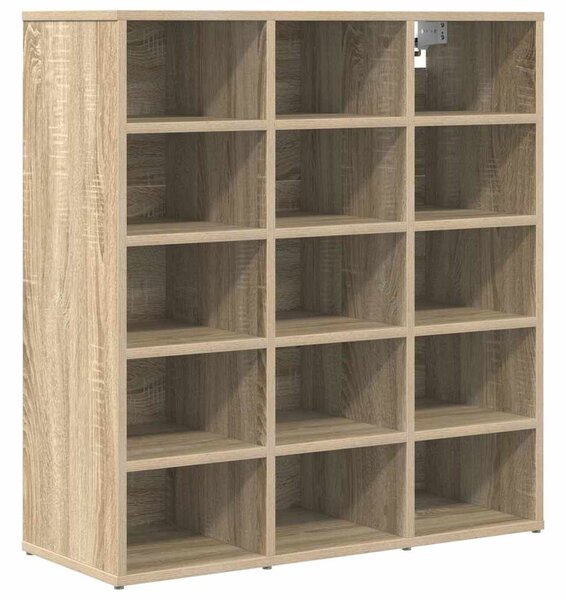 Cipősszekrény sonoma tölgy 77.5 x 30 x 83.5 cm Faanyag