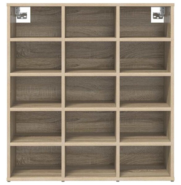 Cipősszekrény sonoma tölgy 77.5 x 30 x 83.5 cm Faanyag