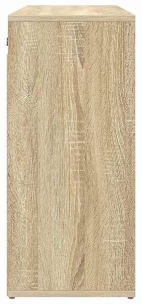 Cipősszekrény polcokkal sonoma tölgy 77.5 x 30 x 67 cm Faanyag