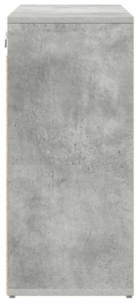 Cipősszekrény polcokkal Beton szürke 103 x 30 x 67 cm Faanyag