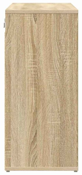 Cipősszekrény polcokkal sonoma tölgy 103 x 30 x 67 cm Faanyag