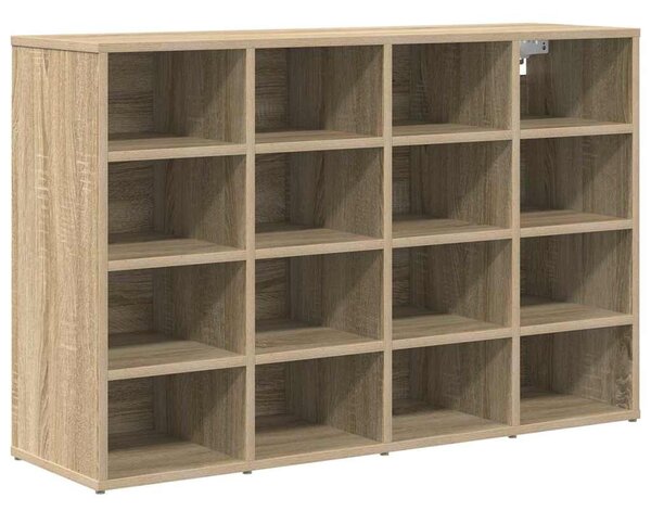 Cipősszekrény polcokkal sonoma tölgy 103 x 30 x 67 cm Faanyag