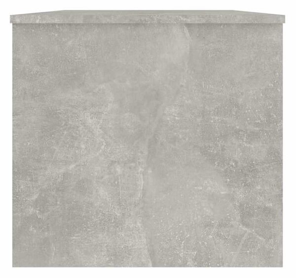 Betonszürke szerelt fa dohányzóasztal 102 x 50,5 x 46,5 cm