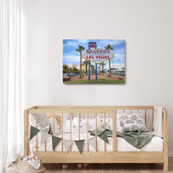 Kép - Las Vegas (üvegen) (70x50 cm)