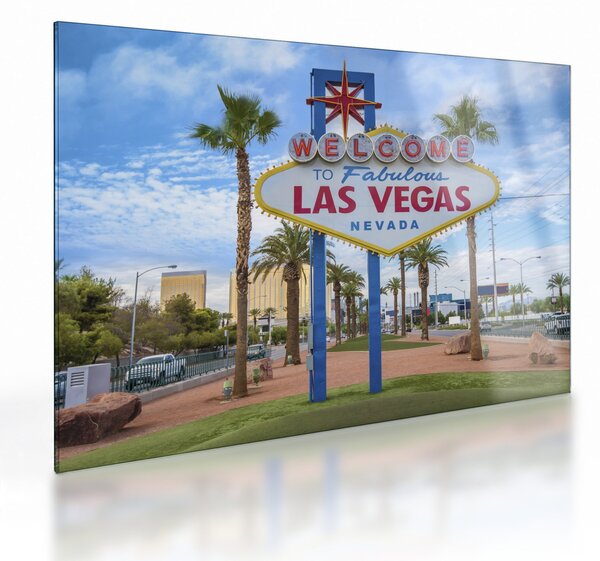 Kép - Las Vegas (üvegen) (70x50 cm)