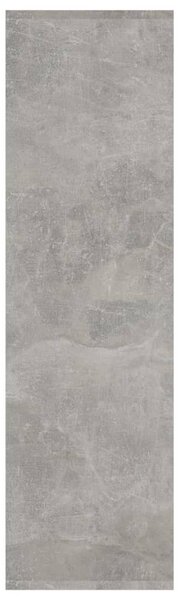 Betonszürke szerelt fa könyvszekrény/térelválasztó 40x30x103 cm