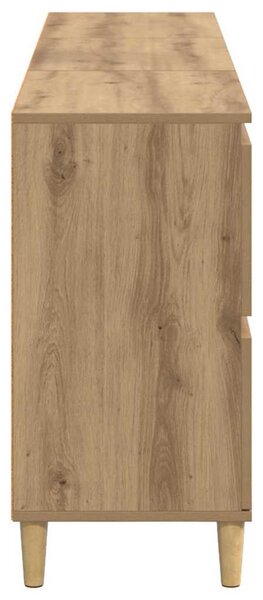 Oldalszekrények 3 pcs Artisan tölgy 60 x 35 x 70 cm Faanyag