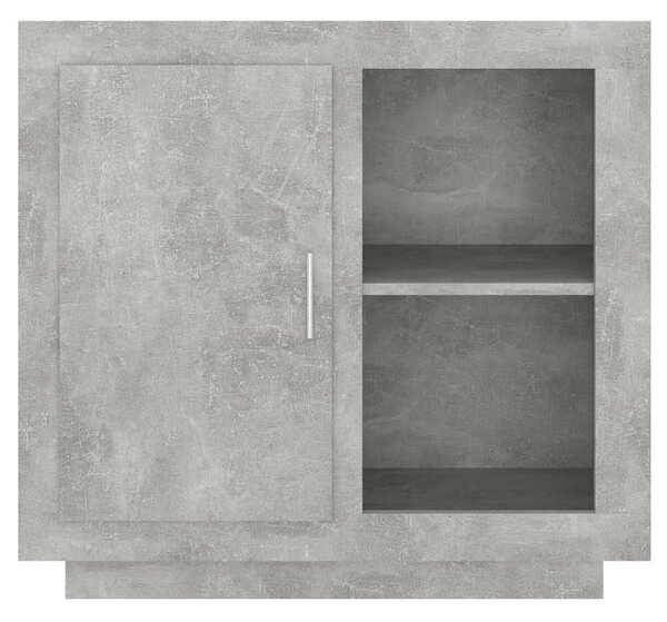 Betonszürke színű tálalószekrény 80 x 40 x 75 cm
