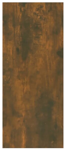 Füstös tölgy színű könyvszekrény/térelválasztó 60x30x72 cm