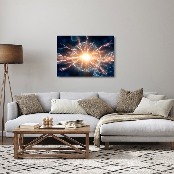 Kép - Atom (üvegen) (70x50 cm)