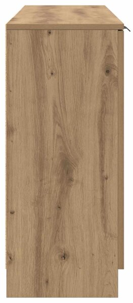 Széf fiókkal 3 pcs Artisan tölgy Faanyag