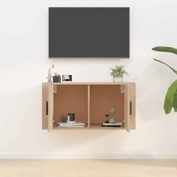 Sonoma tölgy fali TV-szekrény 80 x 34,5 x 40 cm