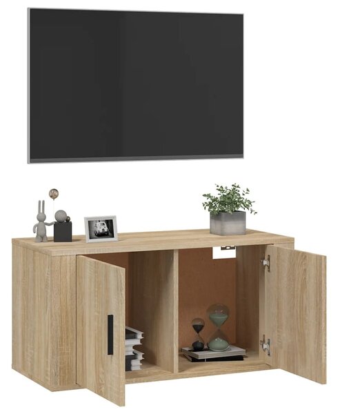 Sonoma tölgy fali TV-szekrény 80 x 34,5 x 40 cm