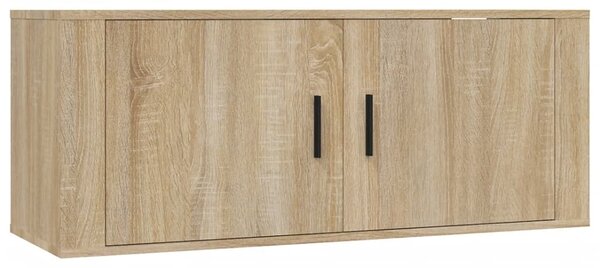 Sonoma tölgy fali TV-szekrény 100x34,5x40 cm