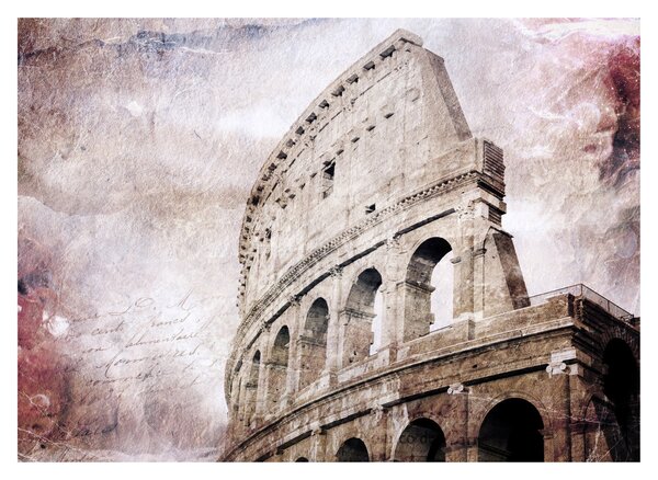 Kép - Colosseum, Róma, Olaszország (üvegen) (70x50 cm)