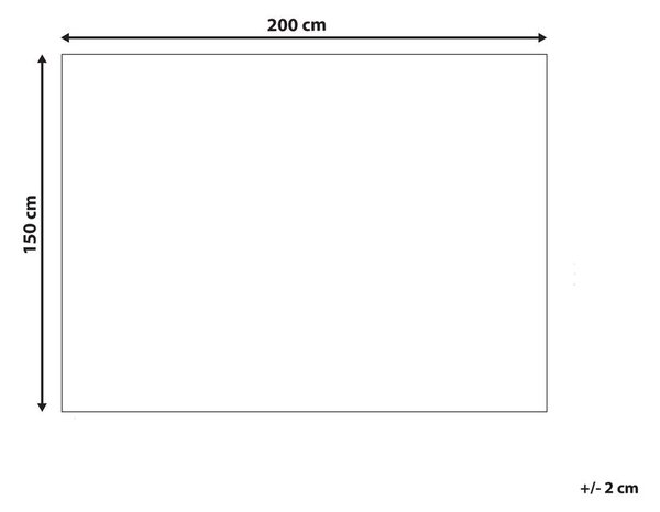 Takaró SALKA Műszőrme 150 x 200 cm Barna