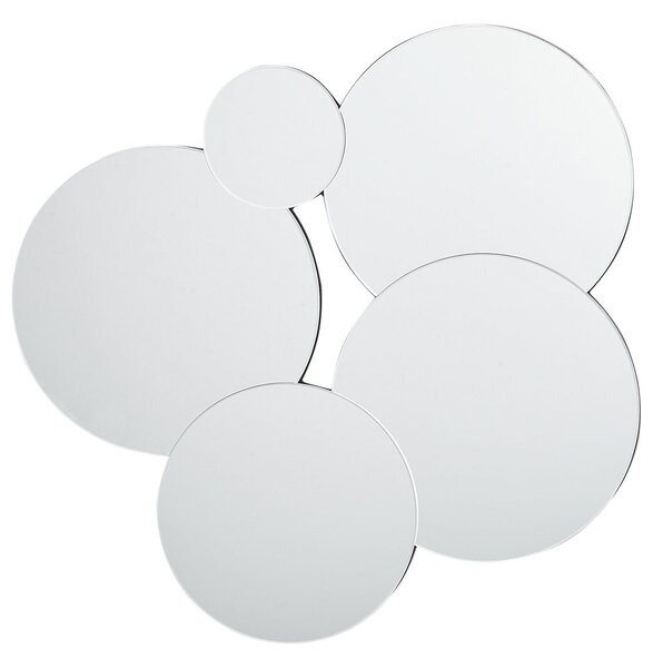 Falitükör CLAIS 82 cm 80 cm Ezüst