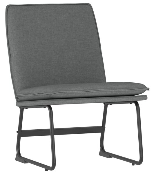 Sötétszürke szövet pihenőszék 52 x 75 x 76 cm