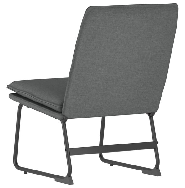 Sötétszürke szövet pihenőszék 52 x 75 x 76 cm