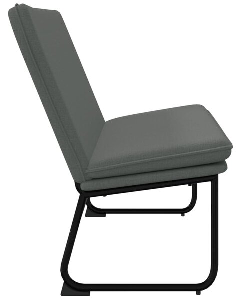 Sötétszürke szövetpad 100 x 75 x 76 cm