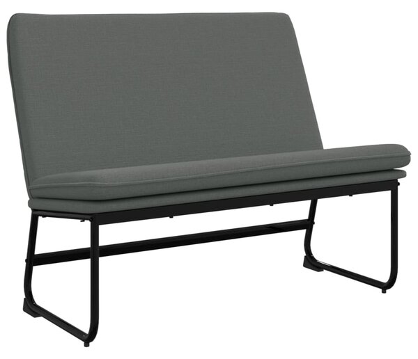Sötétszürke szövetpad 100 x 75 x 76 cm