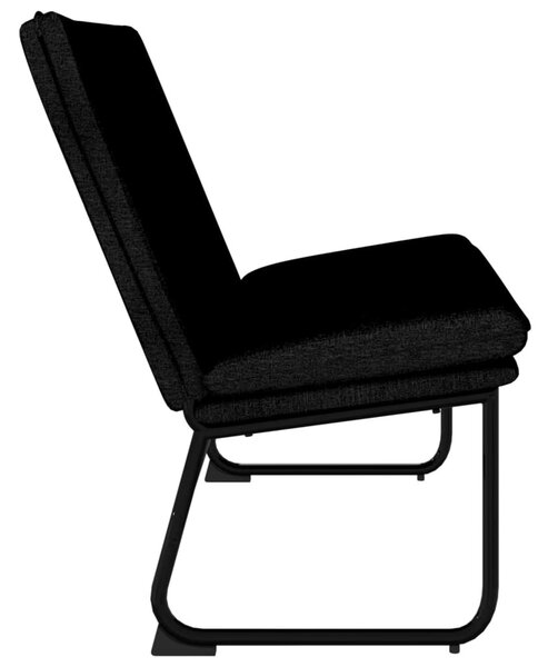 Fekete szövetpad 100 x 75 x 76 cm