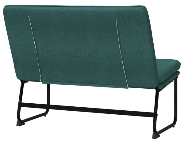 Sötétzöld szövetpad 100 x 75 x 76 cm