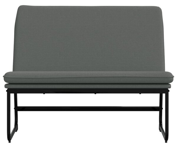 Sötétszürke szövetpad 100 x 75 x 76 cm