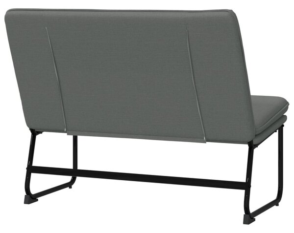 Sötétszürke szövetpad 100 x 75 x 76 cm