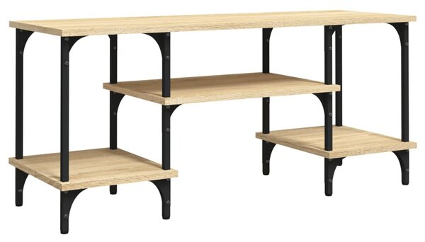 Sonoma tölgyszínű szerelt fa TV-szekrény 102x35x45,5 cm