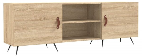 Sonoma tölgyszínű szerelt fa TV-szekrény 150x30x50 cm