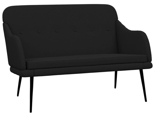 Fekete szövetpad 110 x 76 x 80 cm