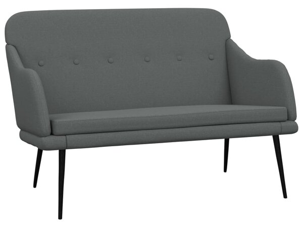 Sötétszürke szövetpad 110 x 76 x 80 cm