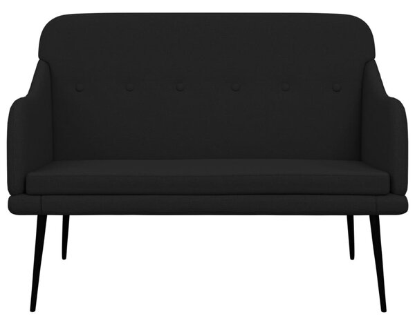 Fekete szövetpad 110 x 76 x 80 cm