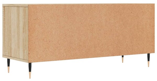 Sonoma tölgyszínű szerelt fa TV-szekrény 100x34,5x44,5 cm