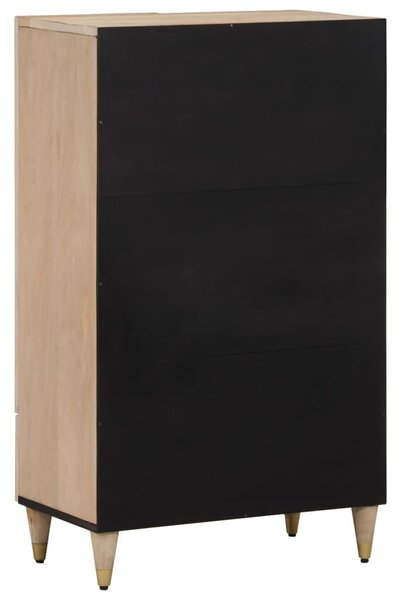 Tömör mangófa magasszekrény 60 x 33 x 100 cm