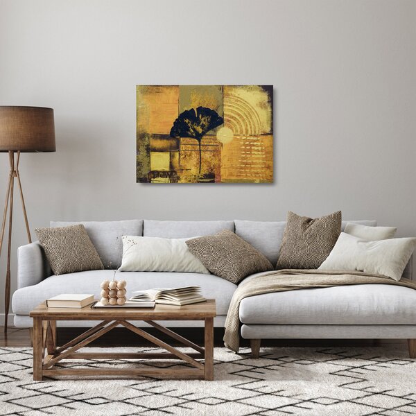 Kép - Ginkgo levél (üvegen) (70x50 cm)