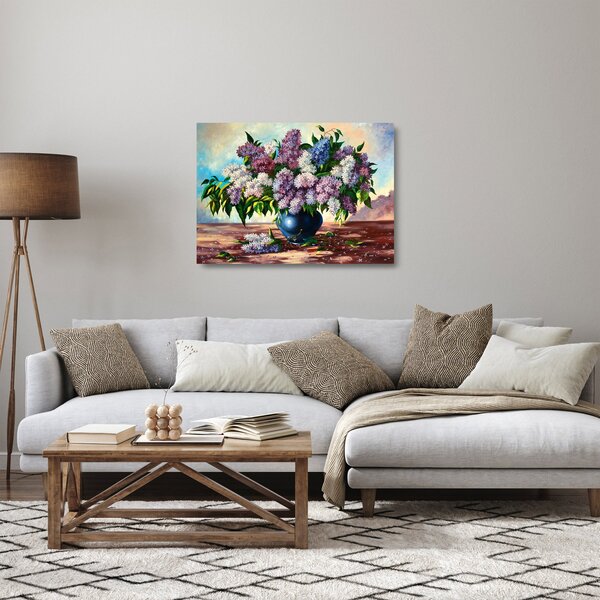 Kép - Orgován csokor (üvegen) (70x50 cm)
