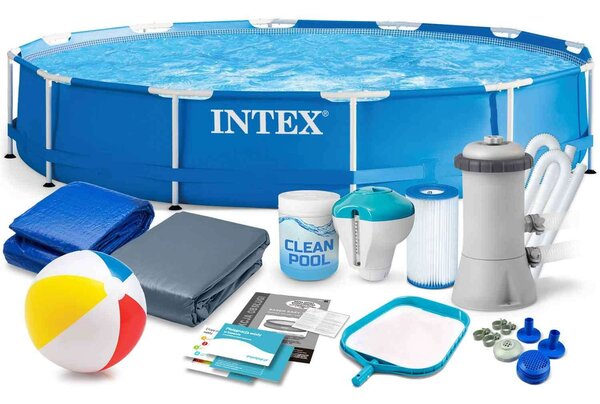 366 x 76 cm 16in1 intex 28212 kerti keret medence 366 x 76 cm 16in1 intex 28212 kerti keret medence