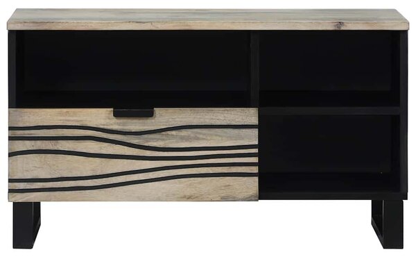 TV egységek fiókkal Fehér 80 x 33 x 46 cm Faanyag