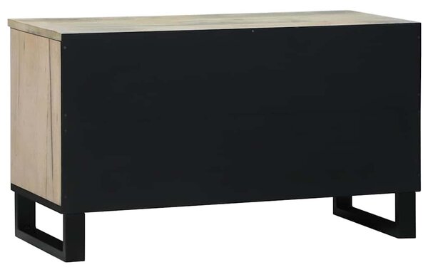 TV egységek fiókkal Fehér 80 x 33 x 46 cm Faanyag