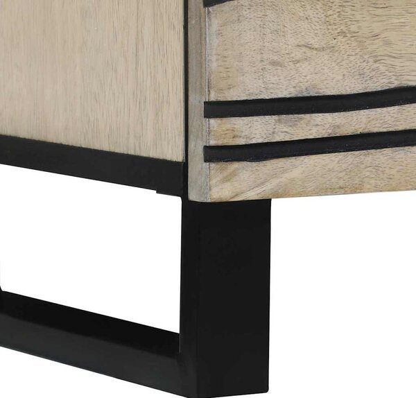TV egységek fiókkal Fehér 80 x 33 x 46 cm Faanyag