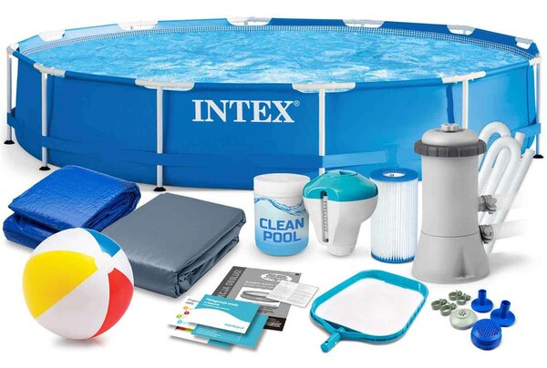 366 x 76 cm 16in1 intex 28212 kerti keret medence 366 x 76 cm 16in1 intex 28212 kerti keret medence