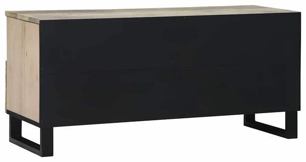 TV egységek fiókkal Fehér 100 x 33 x 46 cm Faanyag