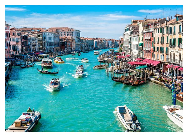 Kép - Grand Canal, Velence, Italy (üvegen) (70x50 cm)