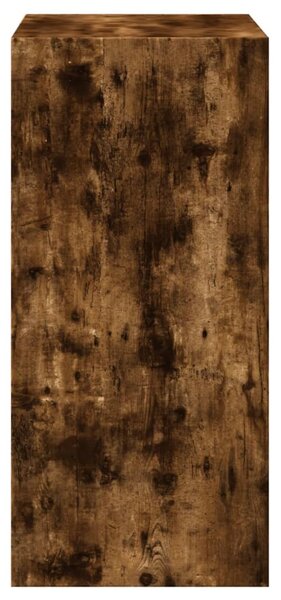 Füstös tölgy színű szerelt fa ruhásszekrény 77 x 48 x 102 cm