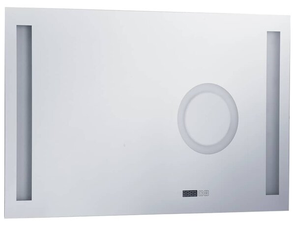 LED-es fürdőszobai falitükör érintésérzékelővel 100 x 60 cm
